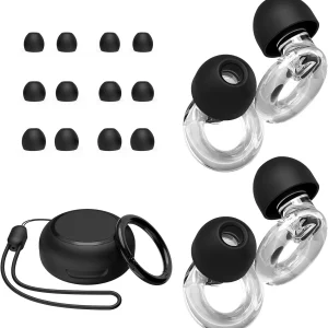 Ear Plugs for Concert, 2 Pairs of Noise Reduction Earplugs 25Db-30Db