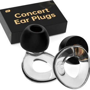 High Fidelity Ear Plugs for Concerts Musicians 30dB Noise Cancelling Reusable