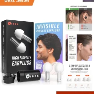 High Fidelity Earplugs – Invisible Hearing Protection for Concerts & Festivals