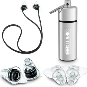 Ear Plugs for Concerts - 2 Pairs Noise Cancelling Reduction Earplugs