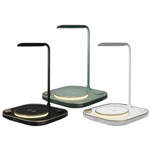 5 in 1 Wireless Charger Smart Phones For iWatch Air Pods DESK LAMP