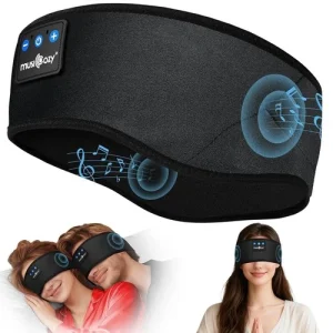MUSICOZY Cooling Sleep Headphones Bluetooth Headband for side sleepers