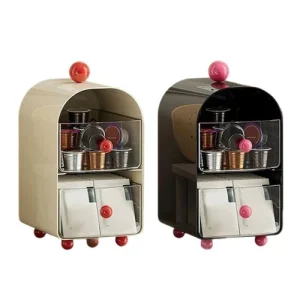 Multipurpose Desktop Organiser For Coffee Pods Teas Bags Utensils Storage Rack