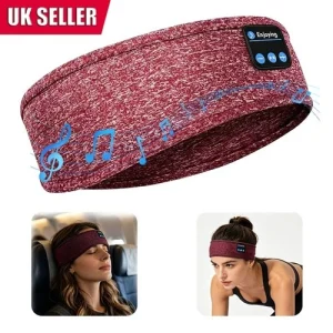 Sleep Headphones Headband Bluetooth Soft Headphones for Sleeping Eye Mask