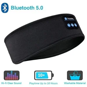 Bluetooth 5.2 Sleep Headphones Headband Wireless Soft Sleep Mask Earphones