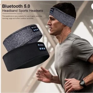 MUSICOZY Sleep Headphones Headband Bluetooth for Sleeping Eye Mask PURPLE